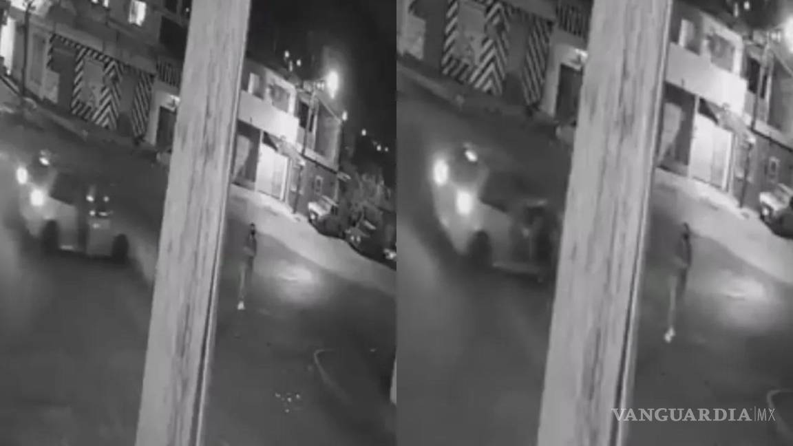 Así intentaron secuestrar a una mujer en Nuevo León (video)
