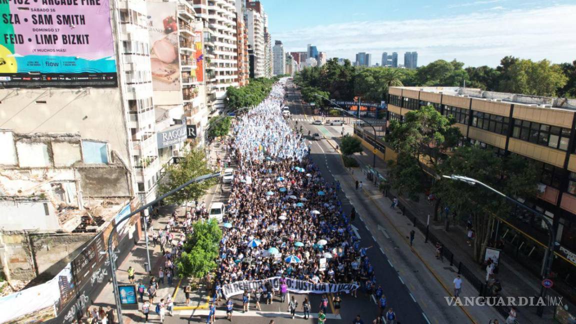 $!Miles marcharon en Argentina en el 48 aniversario del golpe militar