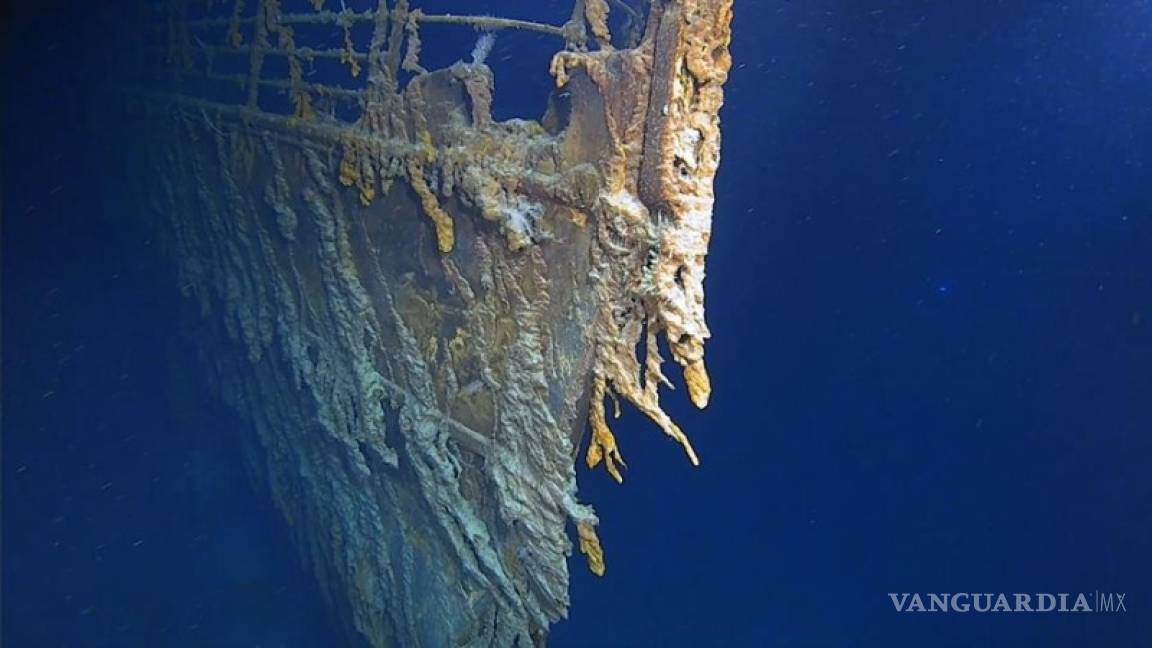 Restos del Titanic son fotografiados por primera vez en catorce años