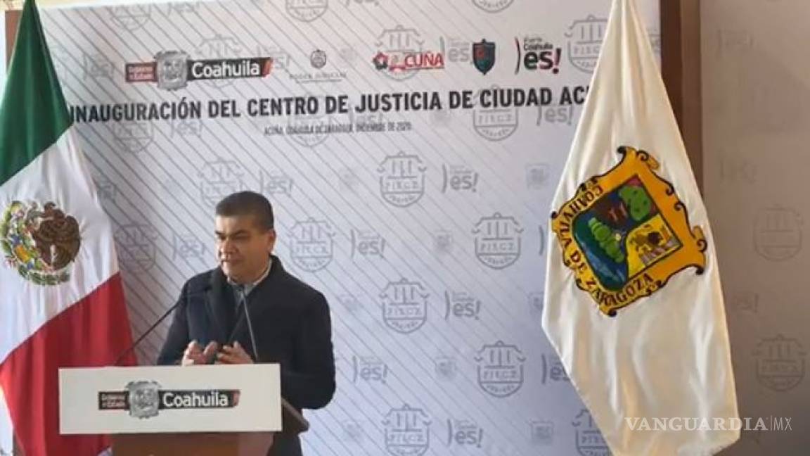 Inauguran nuevo Centro de Justicia en Ciudad Acuña, Coahuila
