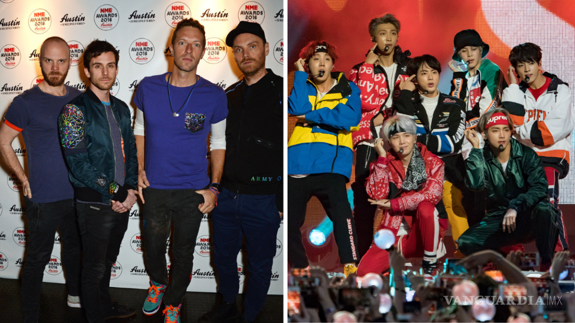 ¿BTS y Coldplay lanzarán una canción? Por 'error’, uno de sus integrantes lo confirmó