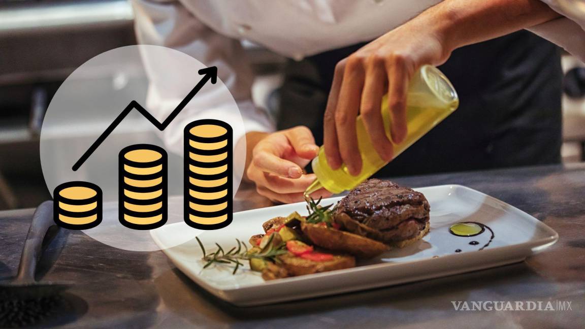 Restaurantes incrementan precios por la inflación