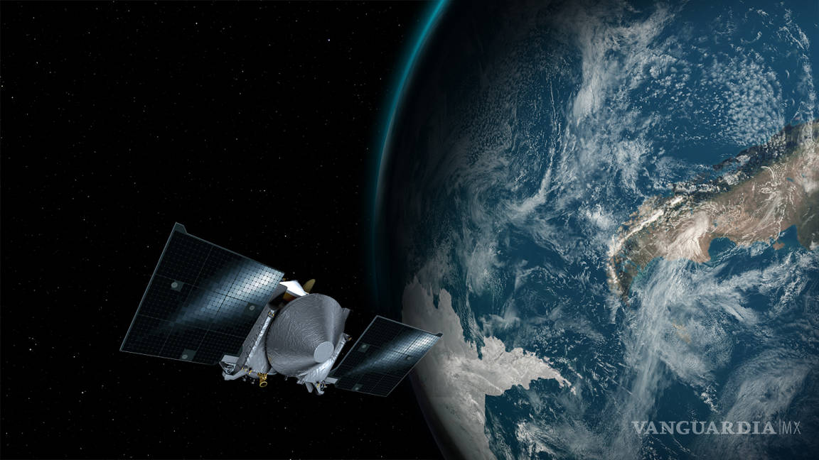 Osiris-Rex usa la gravedad terrestre para impulsarse hacia asteroide