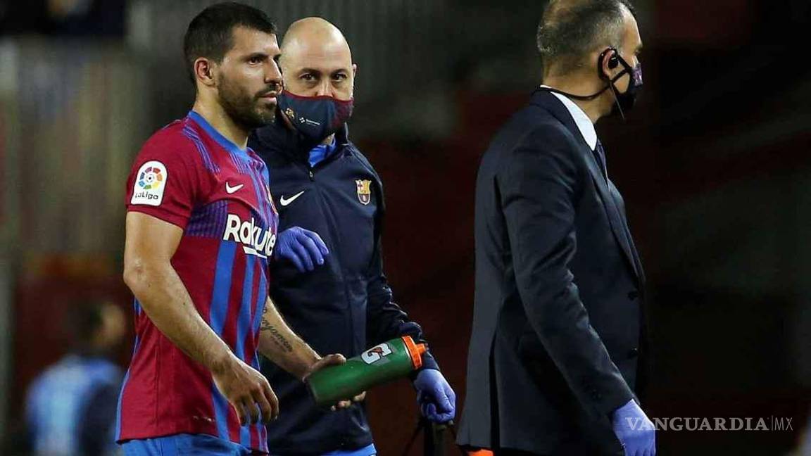 $!La última información que dio el Barça sobre el estado de Agüero fue el 2 de noviembre