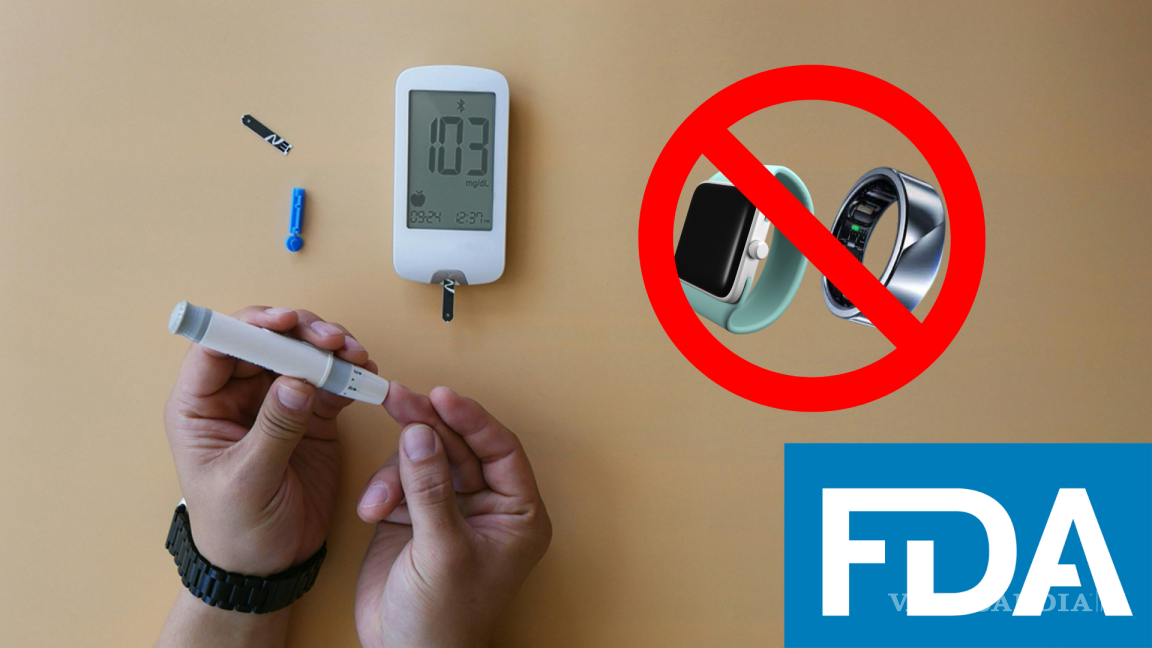 Smartwatches y Anillos que 'Miden' Niveles de Azúcar Pueden ser Peligrosos:  FDA