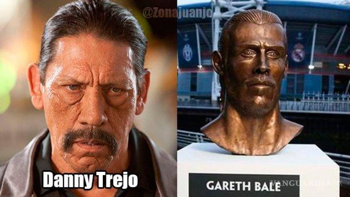 $!Primero Cristiano y ahora crean busto de Bale... que no se parece