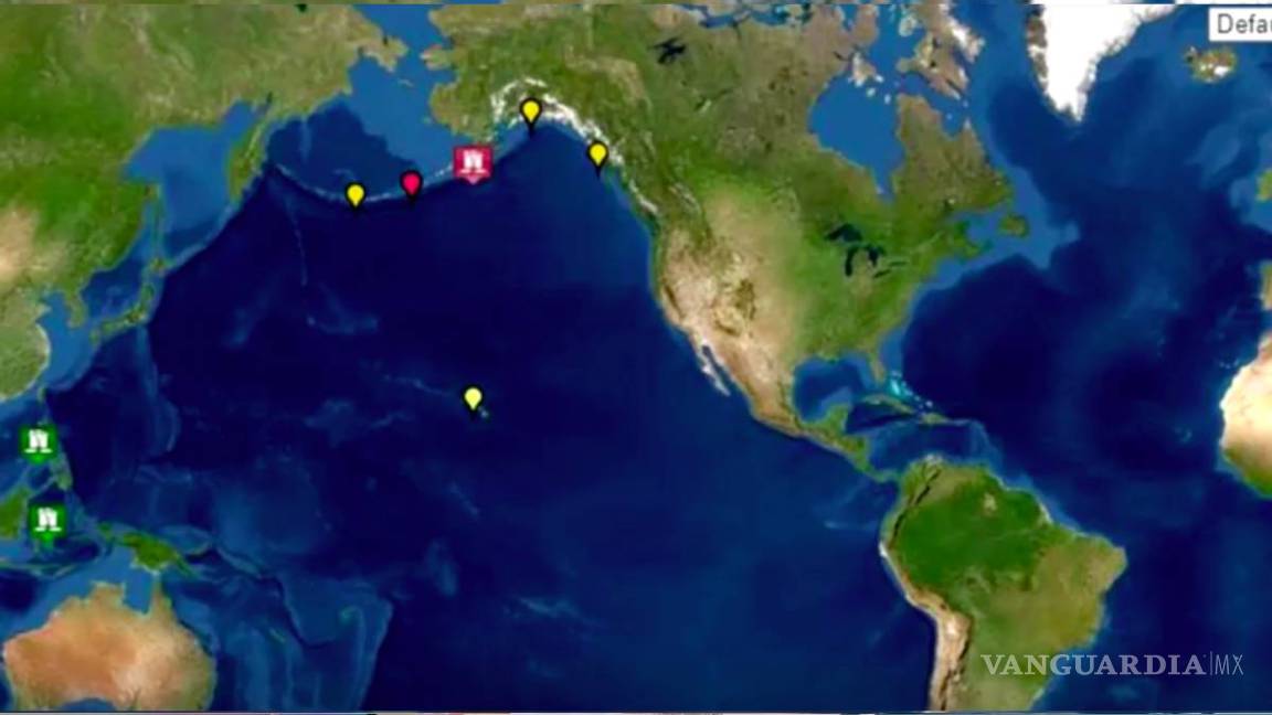 Registra Alaska fuerte sismo de magnitud 8.2; hay alerta de tsunami