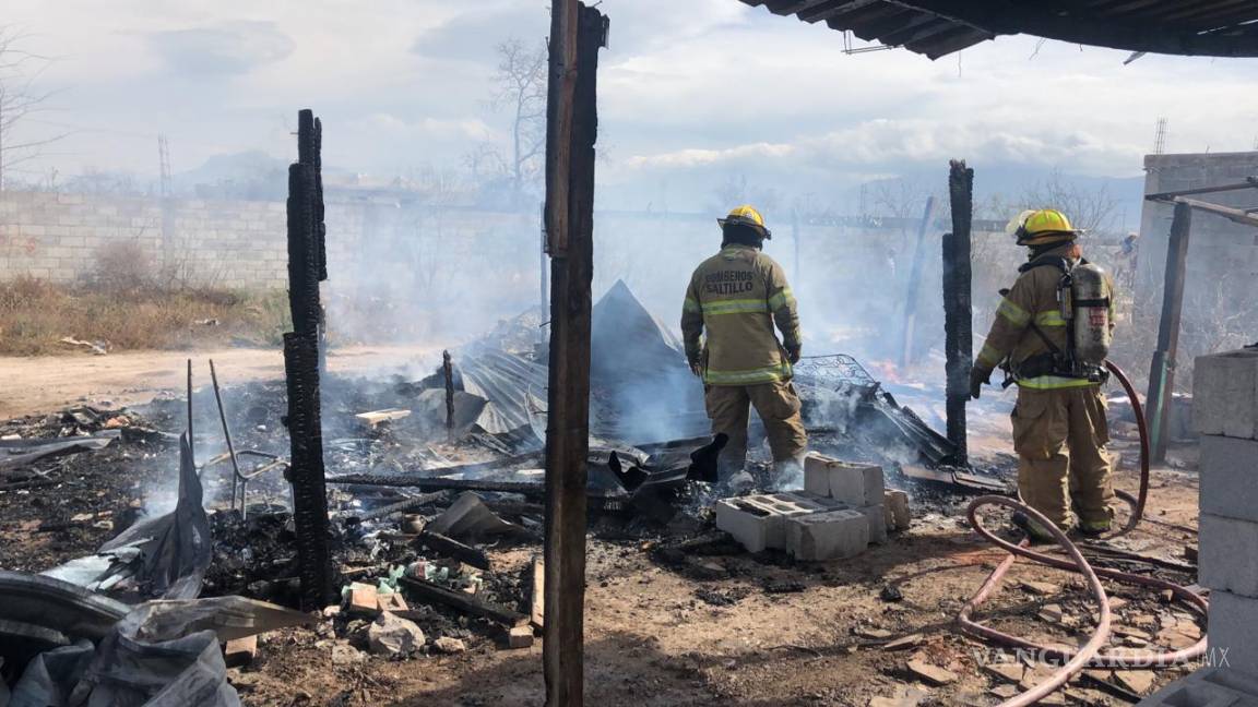 Incendio termina con tejabán en Saltillo; es la 4ta vez que se le quema