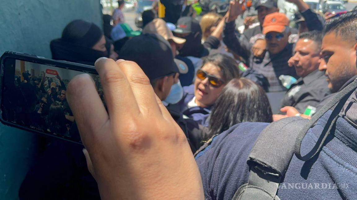 $!En el plantón del pasado miércoles, seis personas fueron detenidas.