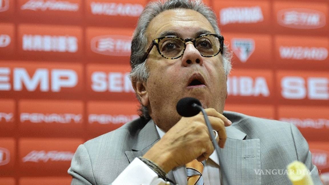 El presidente del Sao Paulo renuncia tras ser denunciado por corrupción
