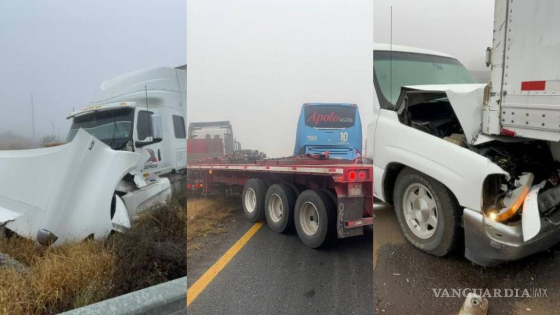 Tres accidentes en la carretera Carbonera-Ojo Caliente generan caos vial; sin víctimas graves