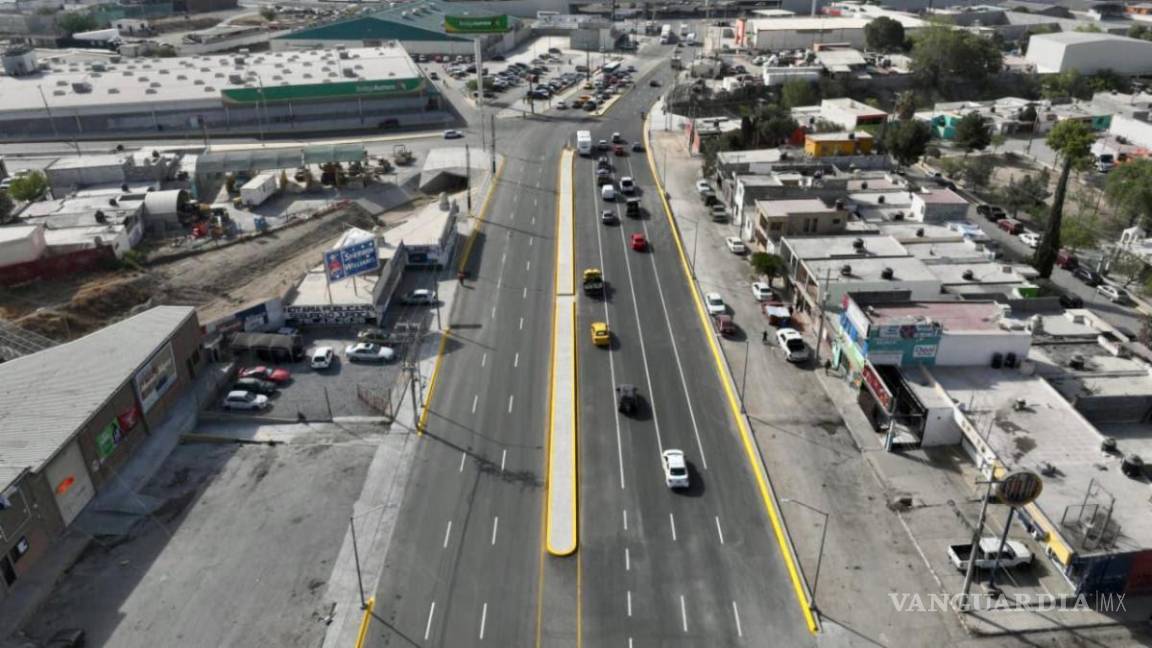 Obra vial en Otilio nos trae seguridad, afirman vecinas del poniente de Saltillo