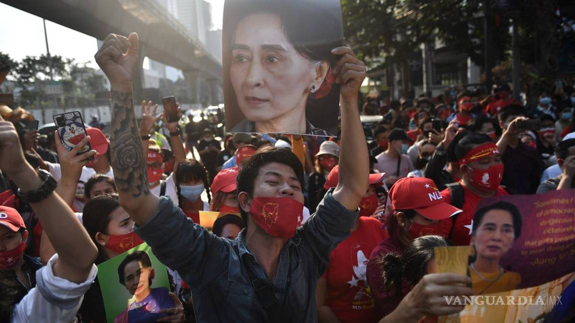 Detienen militares en Birmania a portavoz del partido de Suu Kyi