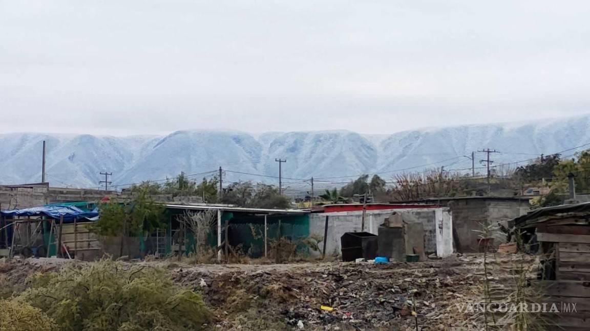 Amanece congelada la región Centro de Coahuila por el Frente Frío 24