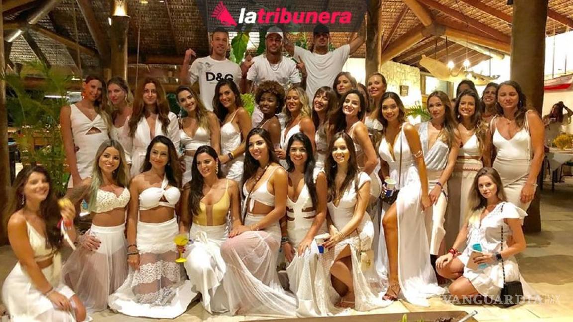La exclusiva fiesta de fin año de Neymar en Brasil con 26 mujeres