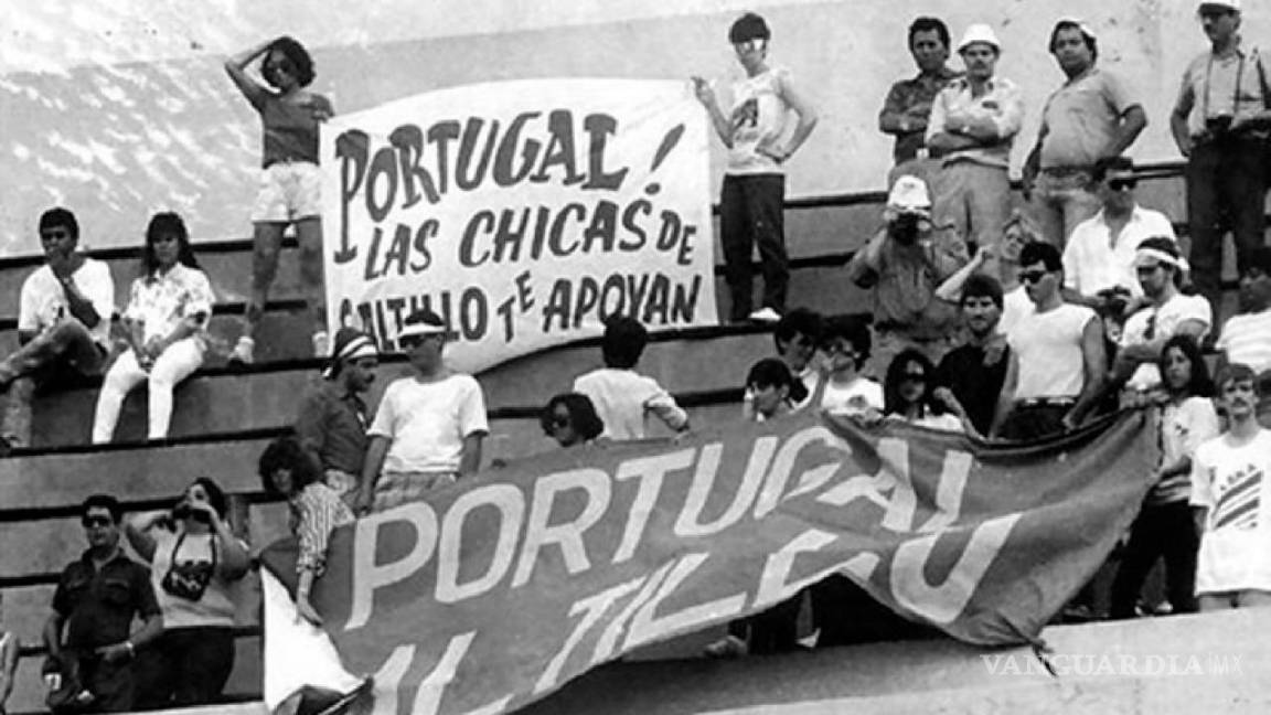 De cuando Portugal vino al Mundial y vivió una fiesta en Slatillo