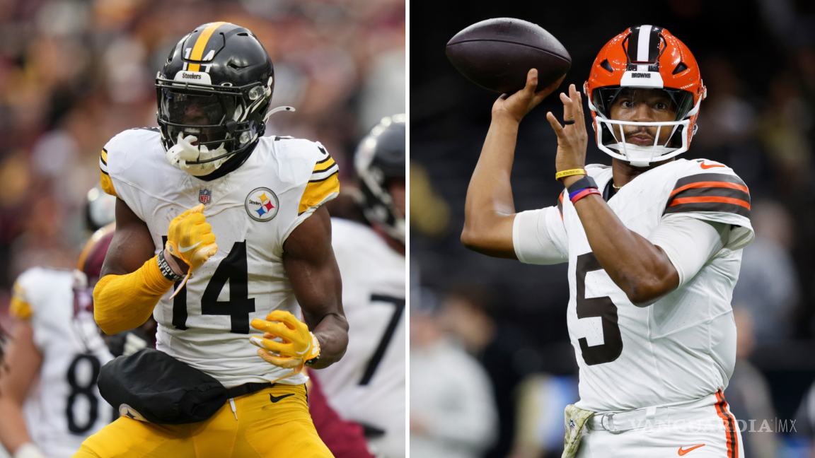 Steelers vs Browns inauguran la Semana 12 de la NFL en el Thursday Night Football