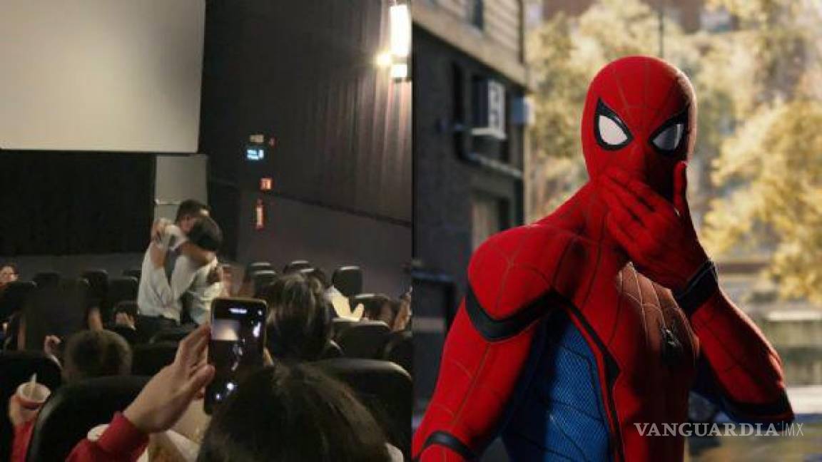 Le propone matrimonio en pleno estreno de ‘Spider-Man: No Way Home’ (foto)