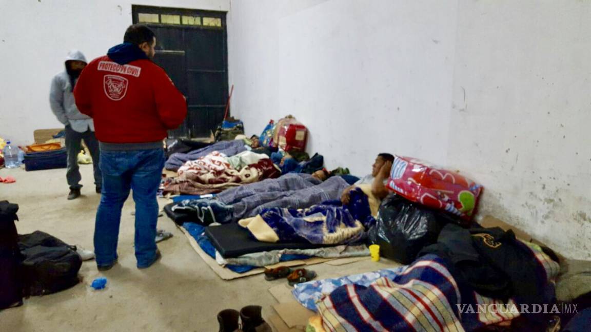 Rescatan en la sierra de Acuña a 162 trabajadores debido a las congelantes temperaturas