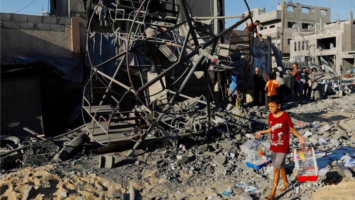 $!Muertos en Gaza ya son más de 8 mil; en su mayoría mujeres y niños