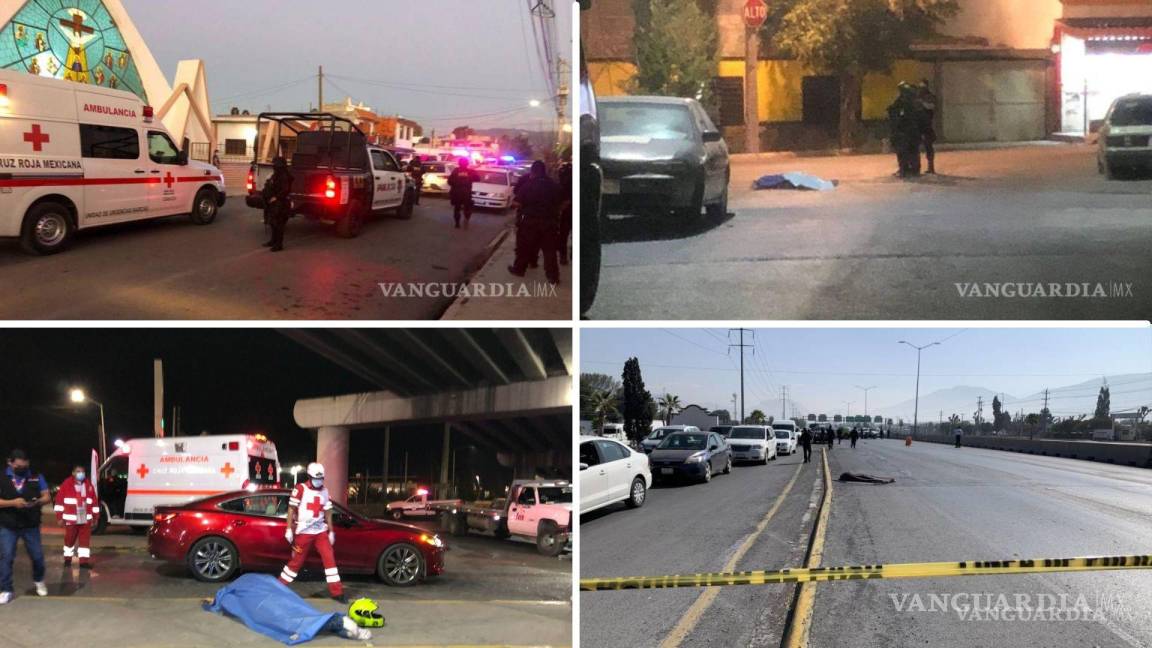 Fin de semana trágico en Saltillo; disparos, atropellos y muertes conmocionan a la ciudadanía