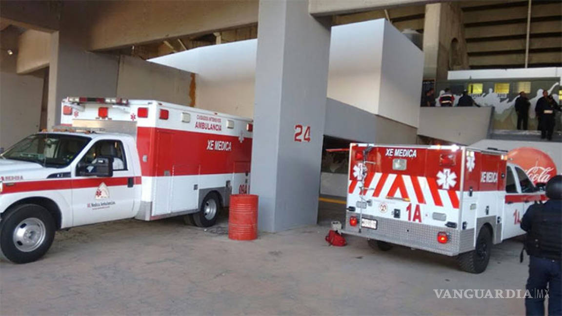 Trabajador del Estadio Azteca muere al caer de palcos; no tenía equipo de seguridad