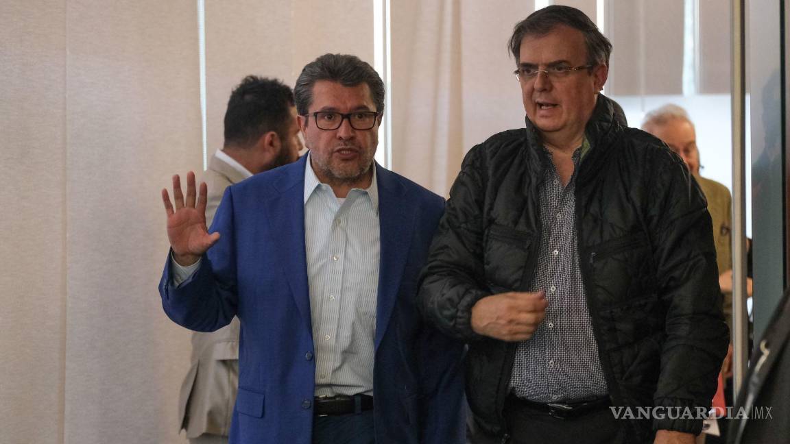 $!Monreal respalda a Marcelo Ebrard tras polémica por vuelo en primera clase