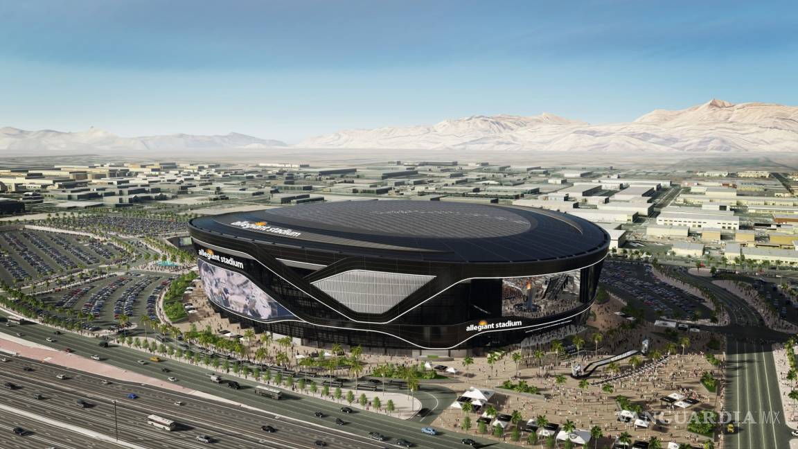 Así será el Allegiant Stadium que albergará a los Raiders en Las Vegas