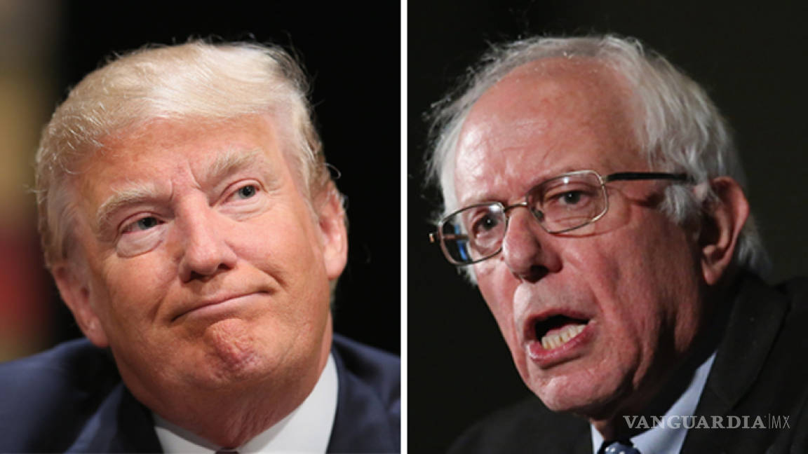 Trump y Sanders ganan primarias presidenciales en New Hampshire