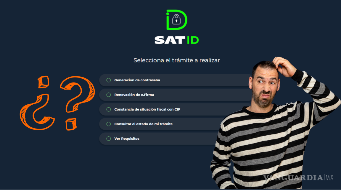 ¿Cómo generar tu contraseña con SAT ID?