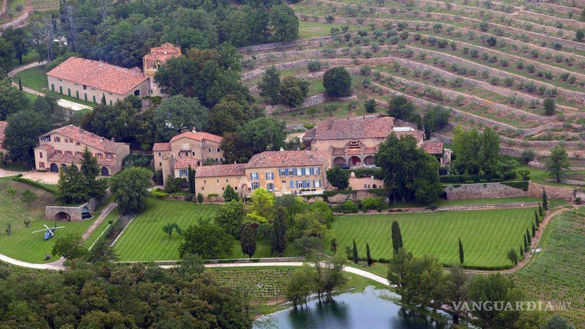 $!La finca Miraval se encuentra en el pueblo de Correns, en el sureste de Francia.