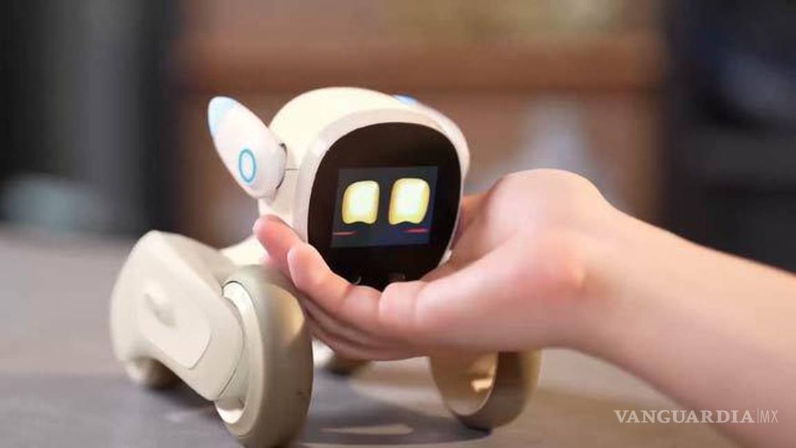 $!Loona es un petbot que tiene cuatro ruedas que funcionan como patas y brazos.