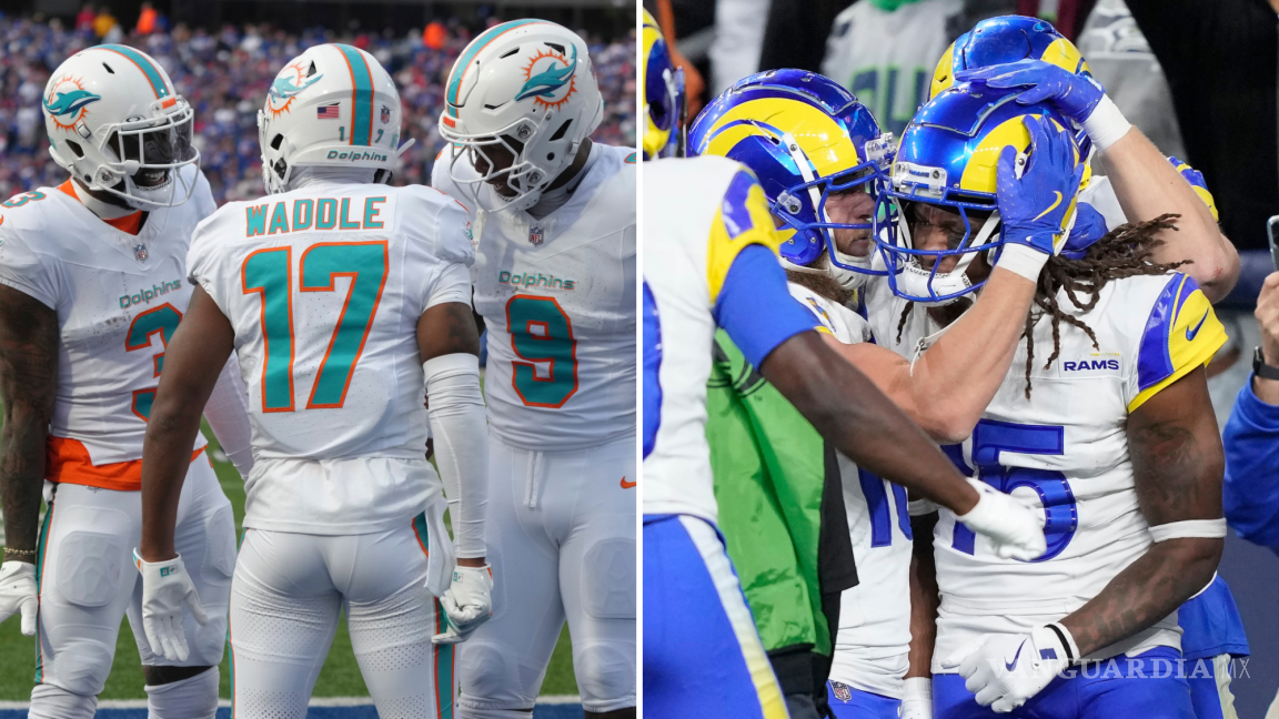 Dolphins en busca de redención frente a Rams en el Monday Night Football de la Semana 10