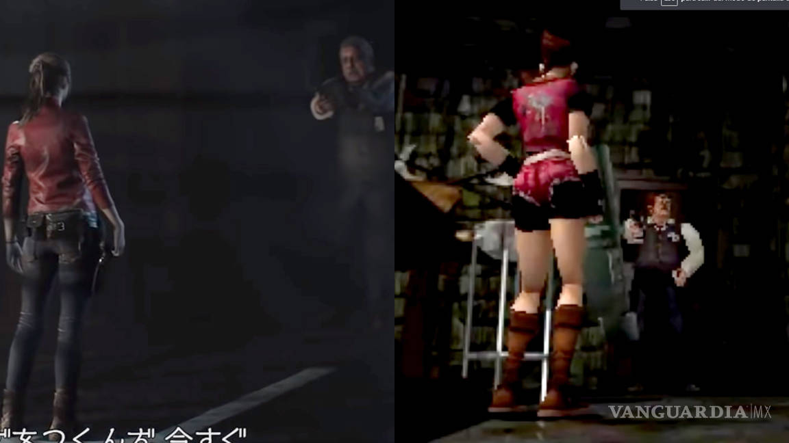 El antes y después: Así son algunas escenas de Resident Evil 2 y su Remake