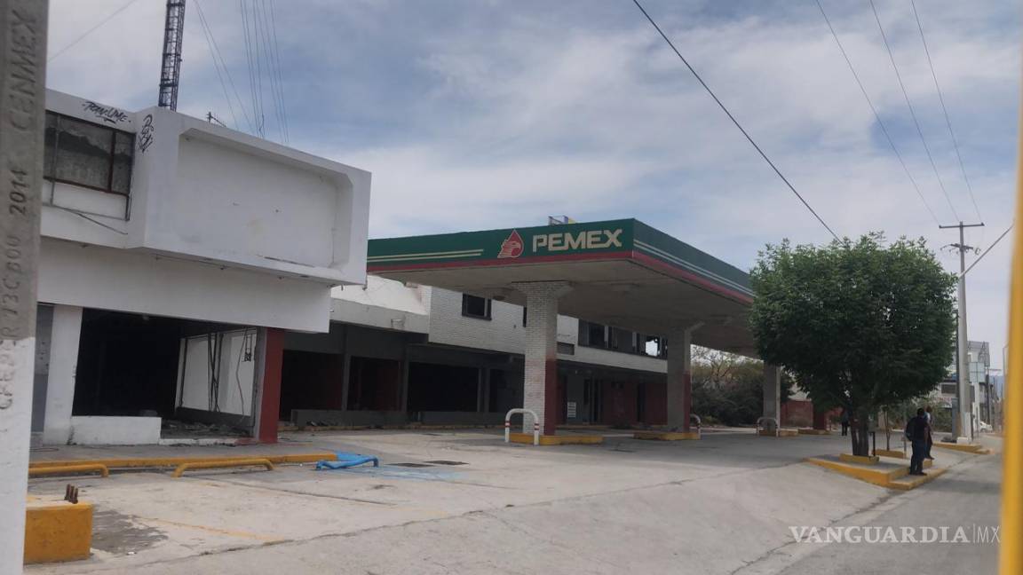 La estación con gasolina más barata en Saltillo, según el Gobierno Federal… está abandonada