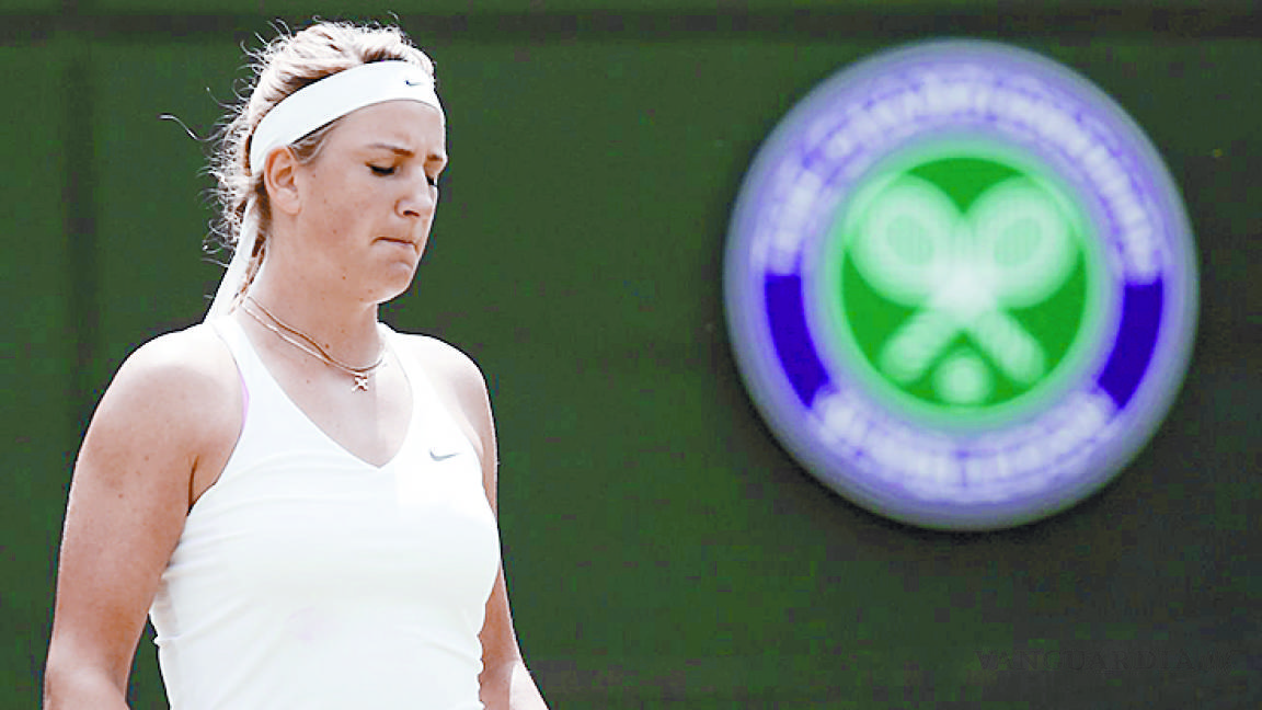 Azarenka se baja de Wimbledon por lesión