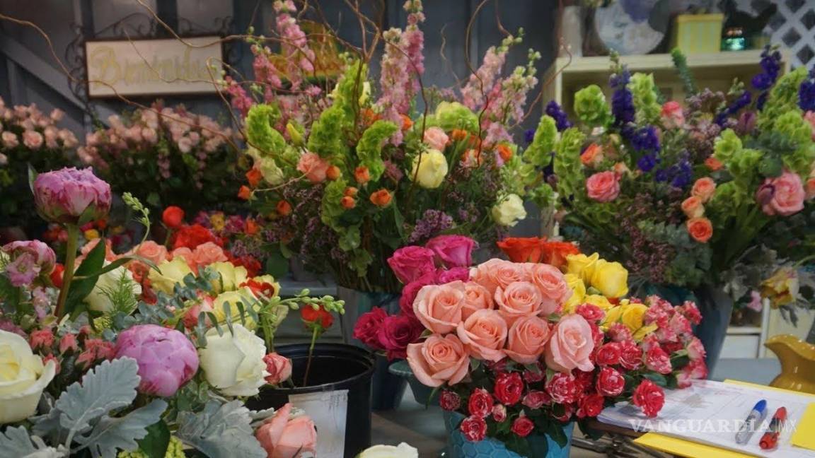 Listas florerías en Saltillo para celebrar a las mamás