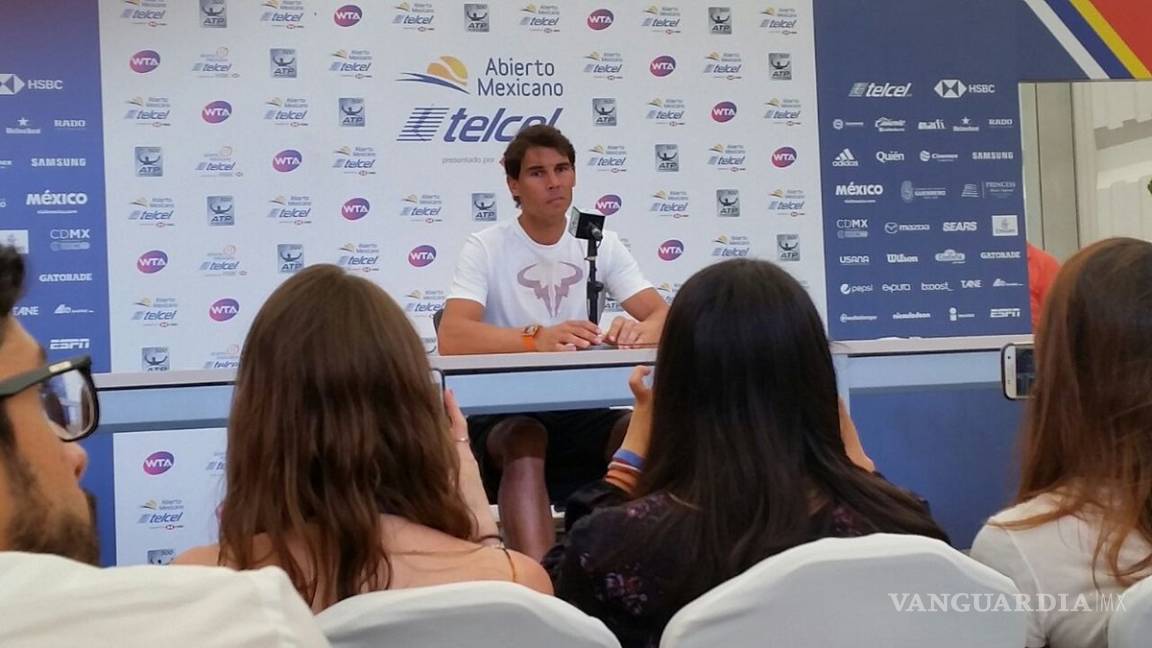 'No peleo el número 1 con Federer'; Rafael Nadal