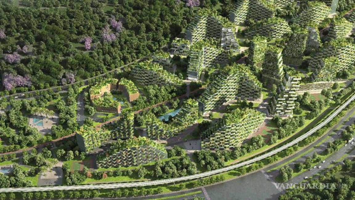 El próximo año terminaría la construcción de la primera ciudad forestal en el mundo en China