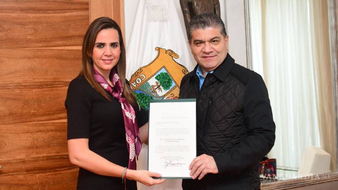 Miguel Riquelme designa a Guadalupe Oyervides como secretaria de Turismo y Desarrollo de Pueblos Mágicos