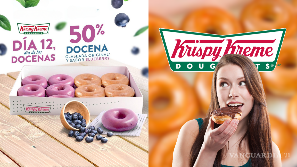 Krispy Kreme celebra el Día de las Docenas con 50% de descuento este 12 de septiembre