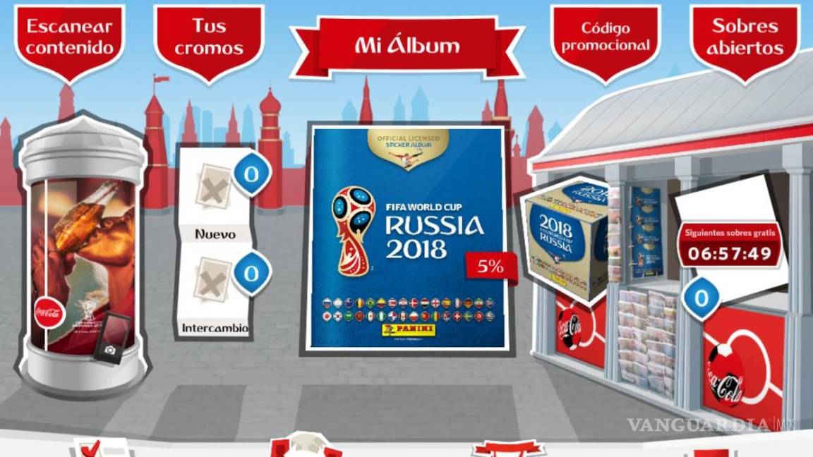 Presentan el álbum de la Copa del Mundo Rusia 2018