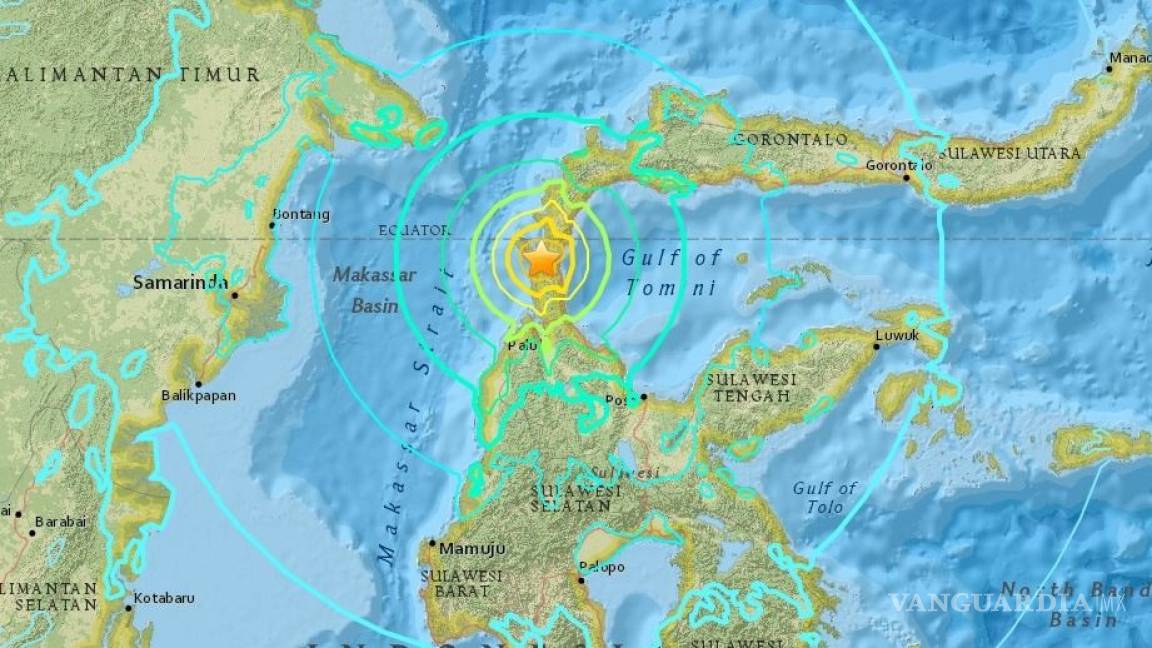 Fuerte terremoto de 7.5 grados sacude a Indonesia; hay alerta de tsunami