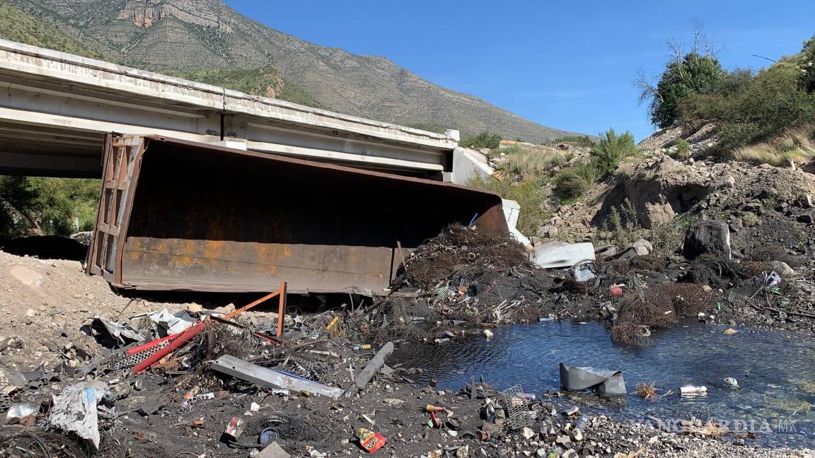 Se va al arroyo en Los Chorros