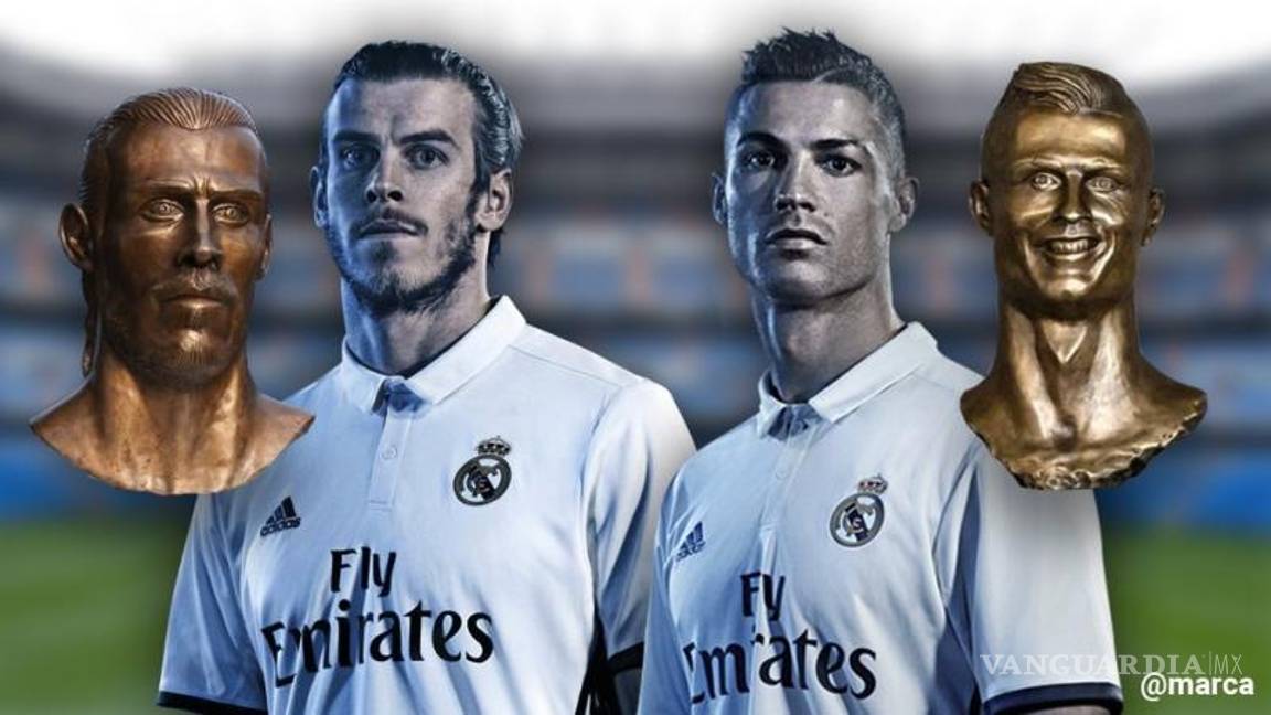 $!Primero Cristiano y ahora crean busto de Bale... que no se parece