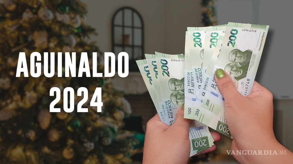 ¿Cuánto te pagarán de aguinaldo en 2024 si ganas 4, 8 o 12 mil pesos al mes en México?