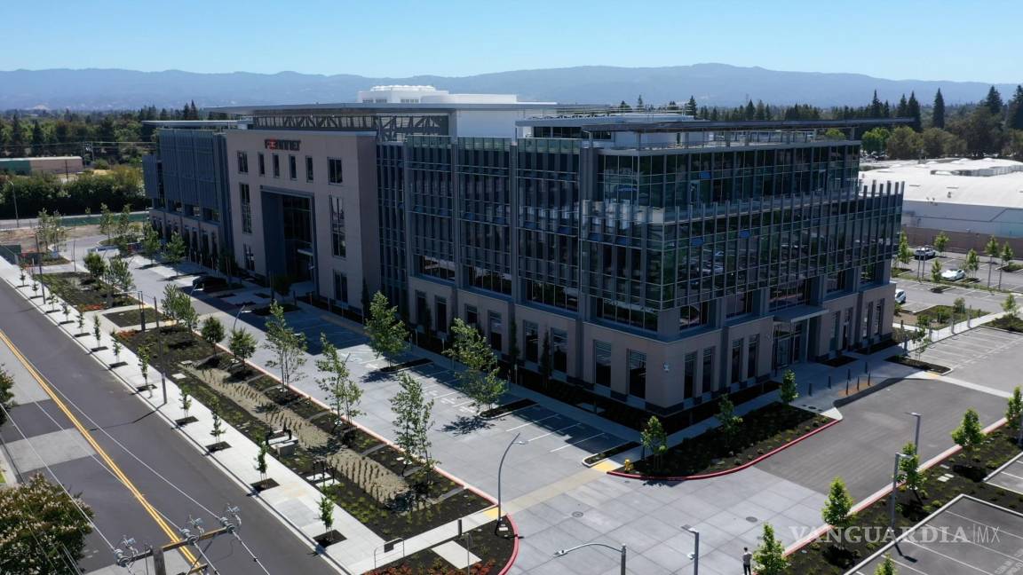 $!Nueva sede mundial de Fortinet en Sunnyvale. (California, EU). EFE/Fortinet