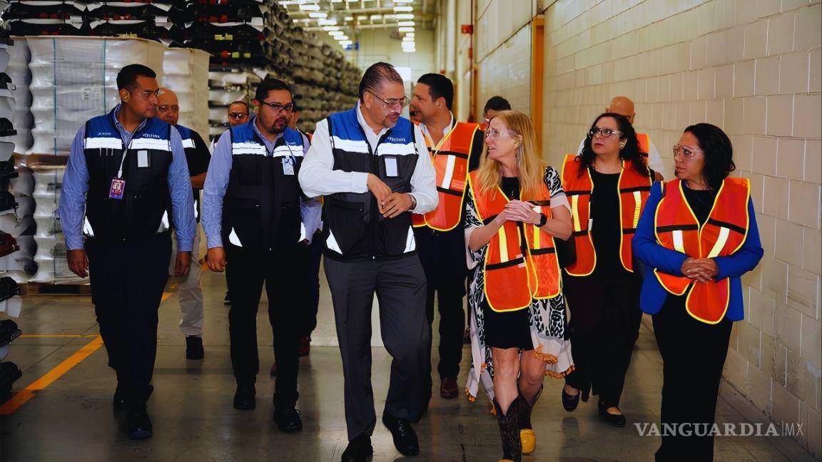 $!La visita de la cónsul tenía por objetivo la promoción del Parque Industrial Alianza Derramadero