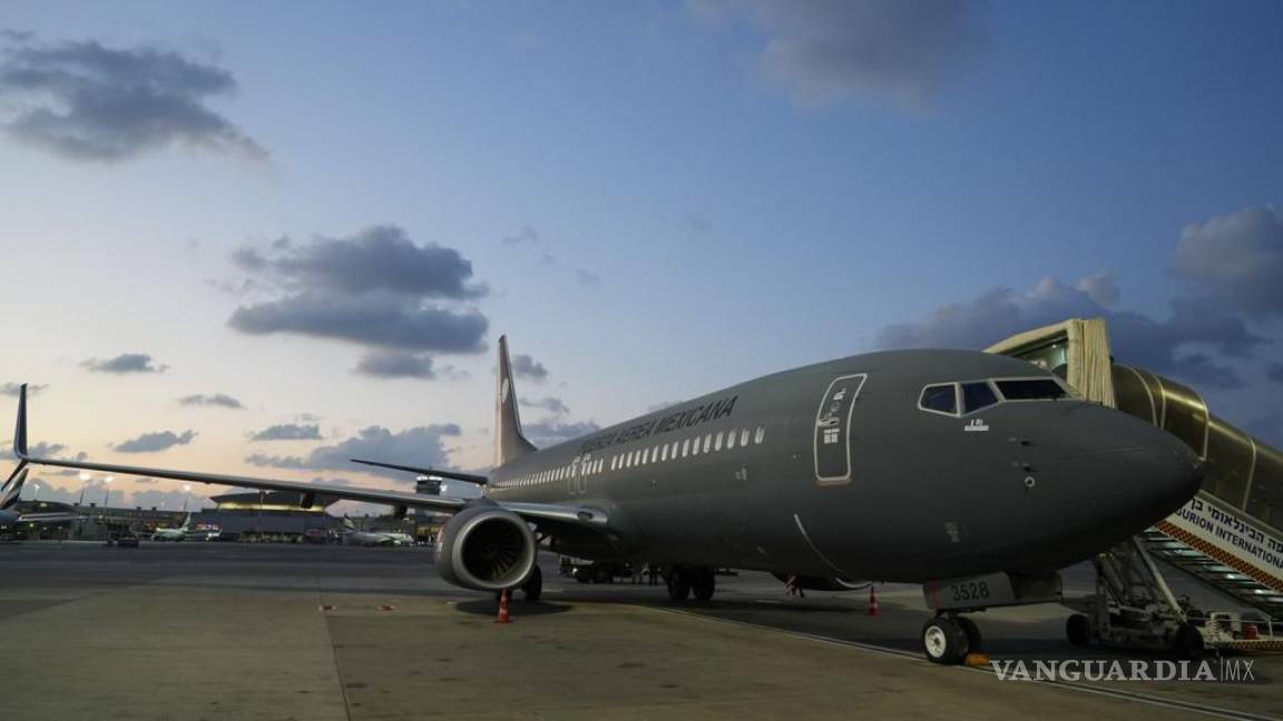 Avión de Sedena ya está en Israel para rescatar mexicanos