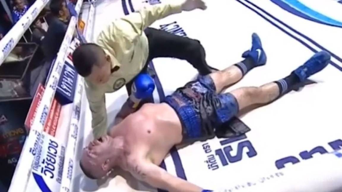 El brutal nocaut que acabó con la vida de un peleador de Muay Thai